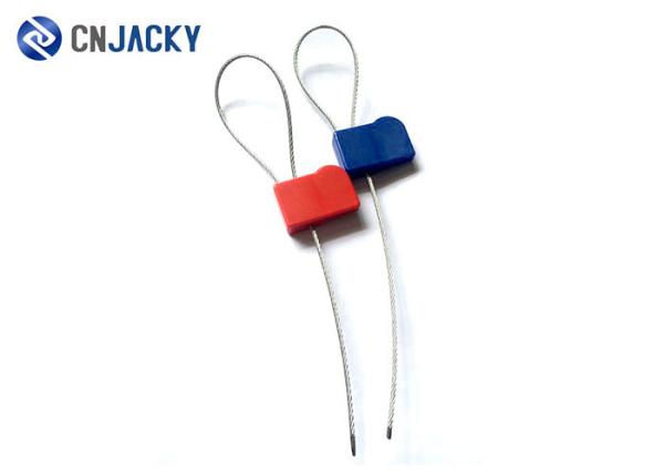 Buy cheap Self - Locking Cable UHF RFID Tag Security Wire Lead Seal Moisture Resistance from wholesalers