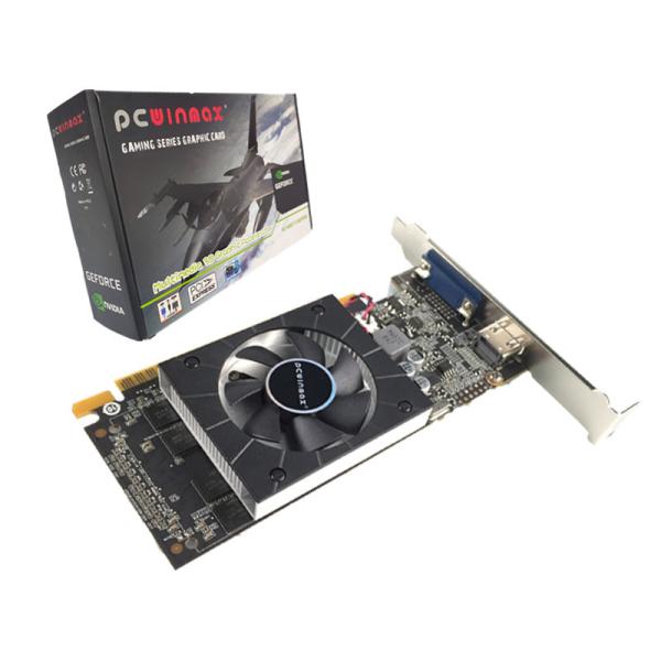 Quality gt610 gt710 LP ddr3 1gb 2gb ddr3 cheap Single Fan graphic card video card for sale