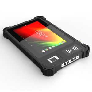 NFC RFID Reader Fingerprint Scanner 8inch Octa Core Rugged Tablet PC 2D Barcode