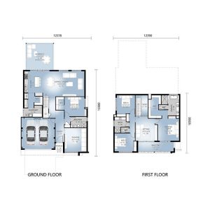 Luxury Prefab House Prefabricated Modern Villa With 4 Bedrooms And 3 Bathrooms