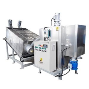 Buy cheap All-in-One Sludge Dewatering Equipment | 10 m³/H Screw Stacker with Concentration & Pressing Functions from wholesalers