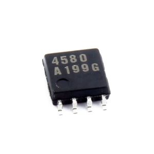 Buy cheap NJM4580M DMP8 dual operational amplifier without noise frequency power amplifier IC chip from wholesalers