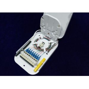 Buy cheap FTTH 8 Core Outdoor Fiber Optic Terminal Box Indoor ODP ABS Material Fiber Optic Distribution Box from wholesalers