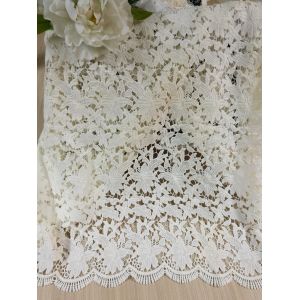 Buy cheap 120cm Allover Lace Fabric Embroidery Multipattern OEKO TEX 100 Approved from wholesalers