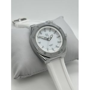 30 Meters Waterproof Silicone Strap Watch with Luminous Hands