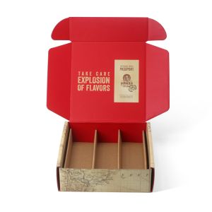 Buy cheap Personalise Custom Mailer Shipping Box Packaging With Insert from wholesalers