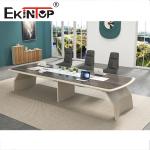 Buy cheap Custom Wood Commercial Office Furniture Conference Table Meeting Table from wholesalers