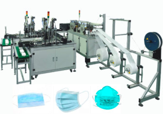 Quality Professional Semi Automatic Non Woven Mask Making Machine Easy Operation for sale