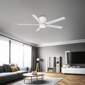 Buy cheap Wholesale 42"/52" Aluminum LED Ceiling Fan with Light Three-Color LED 6 Adjustable Speeds Remote Control Metal Material from wholesalers