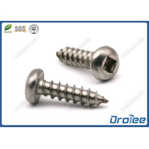 Buy cheap 304 /18-8 Stainless Steel Pan Head Robertson Square Drive Sheet Metal Screws from wholesalers
