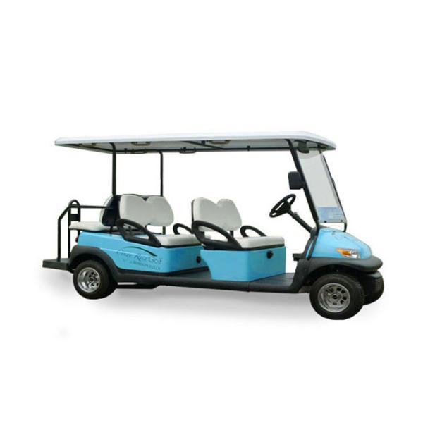 Quality Electric Vehicle 6 Seater Golf Cart , Multi Passenger Golf Carts For Club for sale