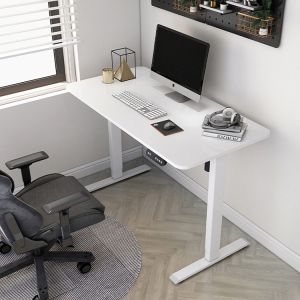 Custom Promotion Wooden Coffee Table Sitting Room Electric Height Adjustable