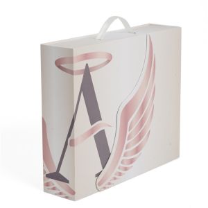 Buy cheap Custom Cardboard Large Gift Box With Magnetic Closure And Plastic Handle product