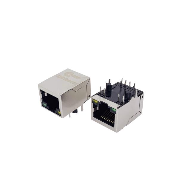 Buy cheap Right PCB Mount LED Transformer RJ45 Modular Jack from wholesalers