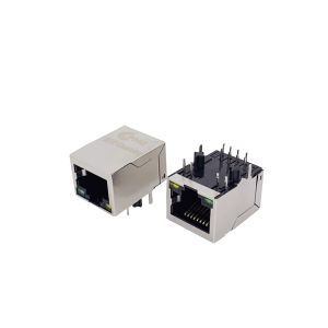 Buy cheap Right PCB Mount LED Transformer RJ45 Modular Jack from wholesalers