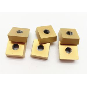 Buy cheap Customized Tic Coating Tungsten Carbide Insert Square Shape With Screw from wholesalers