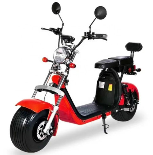 Quality 1500w Electric Scooter 60v 12Ah 60 Mile Range 2 Wheel For Adult Rock Board for sale