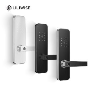 Intelligent Bluetooth Door Lock Tuya App System Controls For Home Use