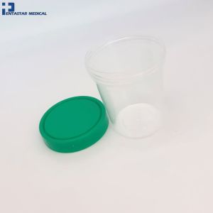 Medical urine cups plastic disposable urine container cup