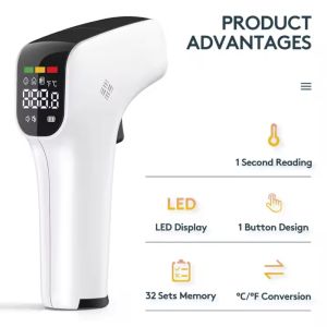 Buy cheap CE Certified Human Body Infrared Thermometer With 3VDC Power Supply from wholesalers