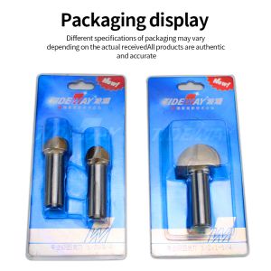 Factory Sales 1/2 Shank Tideway Half Round CNC Router Bit Woodworking Tools