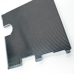 Buy cheap Automobile CNC Machining Parts Aluminum Black Anodized Heatsink Radiator from wholesalers