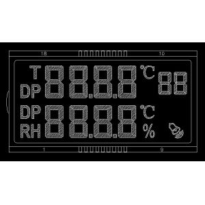 Buy cheap Customized PIN Connector Vehicle HTN Lcd Segment Display from wholesalers