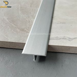 Buy cheap Anodized Matt Silver T Shaped Transition Strip 14mm 20mm 25mm product