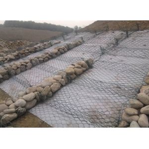 Buy cheap Anti-Flood Bank Protection Hot Galvanized Gabion Wire Mesh Box from wholesalers