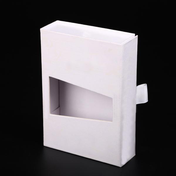 Quality Foldable Cardboard window magnetic wine gin bottle box with Tab for sale