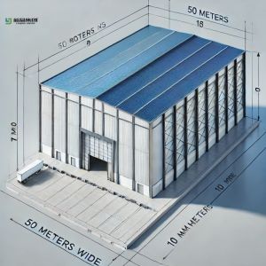 Custom Steel Shed Construction Frame Structure Wind Resistant Anti Earthquake