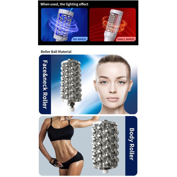 2 In 1 Vacuum Roller Slimming Machine , 3500W Body Contouring Lipo Laser Machine