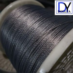 Modern Style Horizontal Opening Invisible Grille with Nylon Coating for Balcony