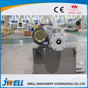 Buy cheap PE WPC Plastic Extrusion Machine Simple Operation Heating Head Cut from wholesalers