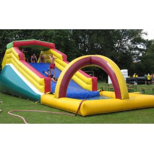 Buy cheap Customized Rent Giant Pvc Inflatable Water Slide For Backyard from wholesalers