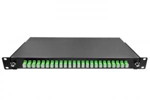 Buy cheap 24 Ports SC/APC ODF Rack Fiber Patch Panel 1U 19 Inch Standard Frame Type Pull - Out product