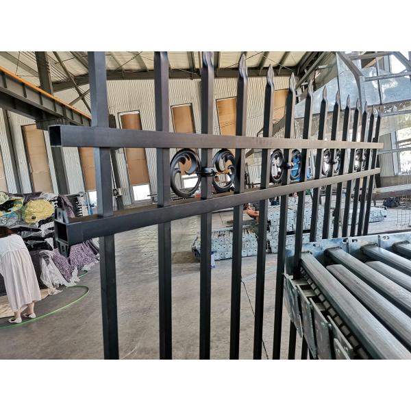 Quality Customized Metal 4 Ft Black Aluminum Fence Garden for sale