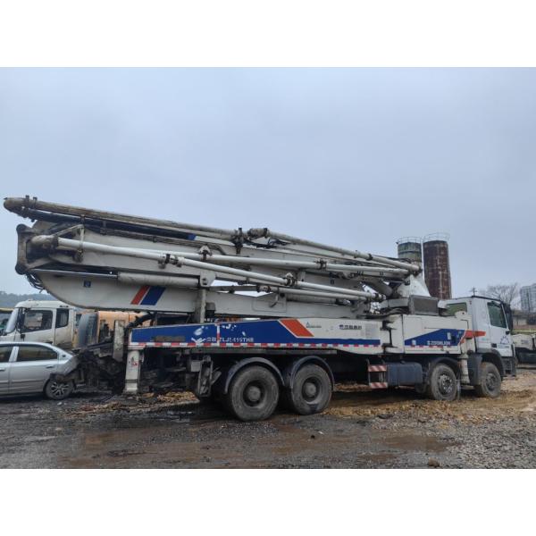 Zoomlion Putzmeister Used Concrete Boom Pump 49m in Stock