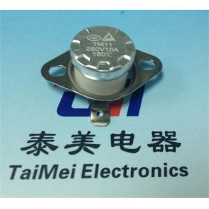 Efficient Mini Thermal Switch, Bipolar Bimetallic Thermal Thermostat