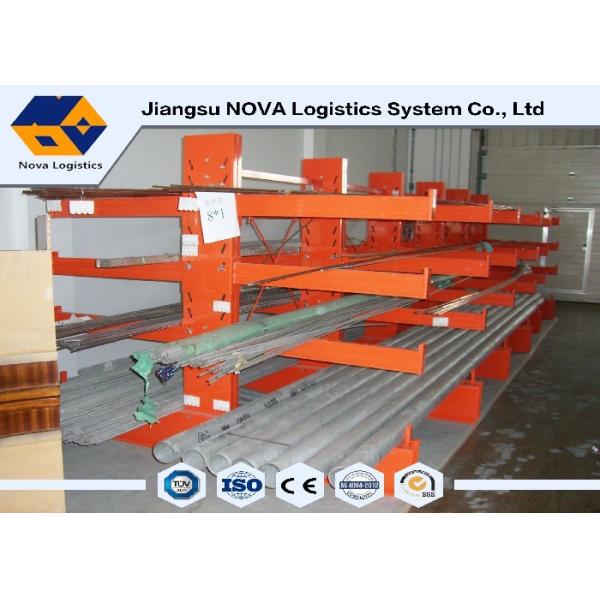 Adjustable Warehouse Cantilever Storage Racks With 500 Kg Loading Capacity Per