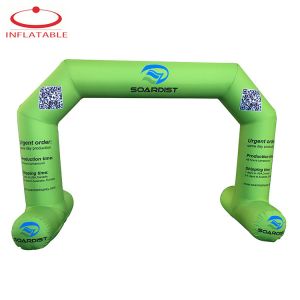 Outdoor Event Inflatable Finish Arch Waterproof With Custom Printing