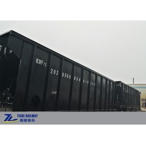 Quick Unloading Coal Hopper Wagon Air Control 77 Cubic Meter