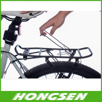 Quality Alloy bicycle parts of wholesale adjustable universal rear bike carrier storage rack for sale