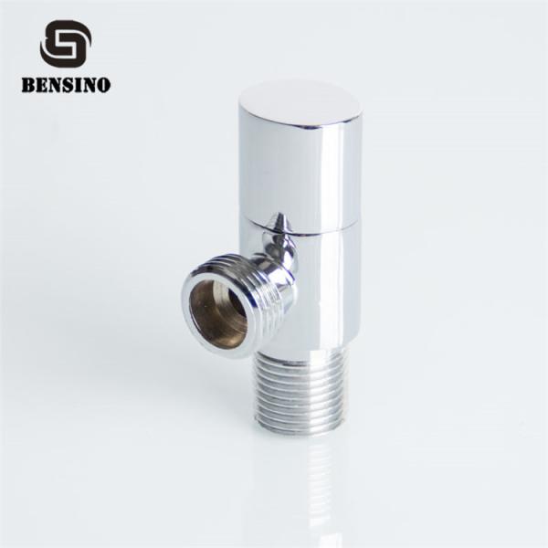 Buy cheap Round Hot Cold Water 12mm 0.8MPA Threaded Angle Stop from wholesalers