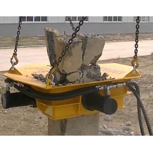 Buy cheap Modular Hydraulic Concrete Breaker , Sany Cylinder Crushing Pile Cutter Machine from wholesalers