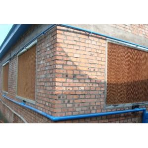 honey cone fibre poultry breeding cooling pad system