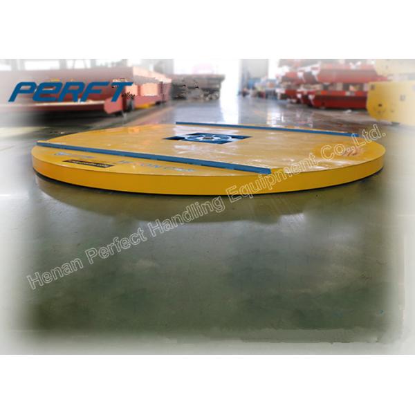 Quality Heavy Duty Stuff Handing Remote Control Manual Pallet Turntable For Warehouse for sale