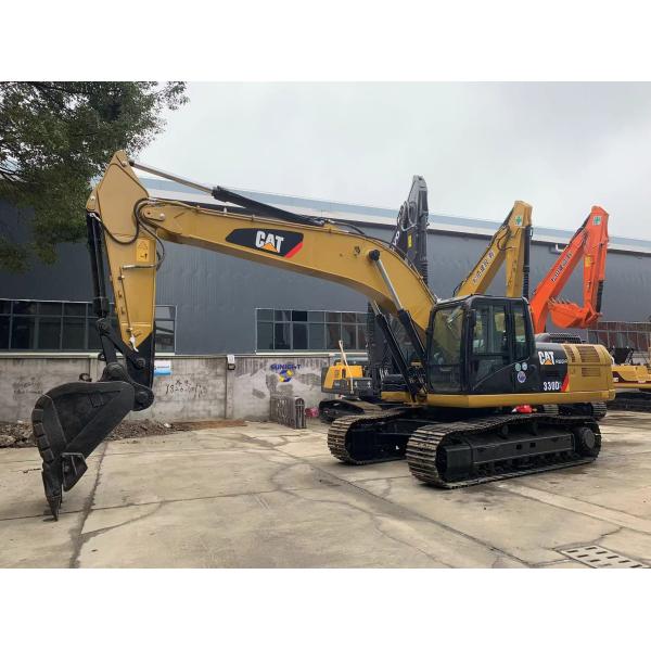 30T Used Excavator Thumbs Refurbished CAT 330D Excavator With Caterpillar Original Color