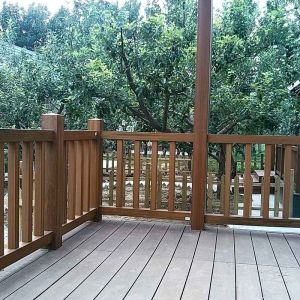 Buy cheap Fire Retardant WPC Hand Railing Wood Plastic Composite WPC Handrail from wholesalers