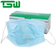 Buy cheap Green And Blue PP Disposable Nonwoven Face Mask With Earloop Type IIR Standard from wholesalers